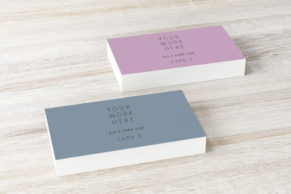 Business Card Mockup - 5 for Business Cards