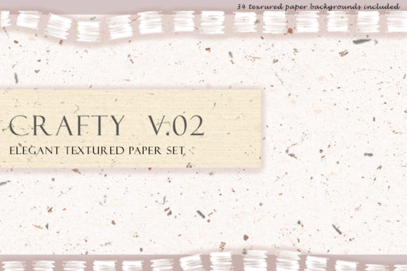 Crafty V.2 Elegant Textured Paper Set