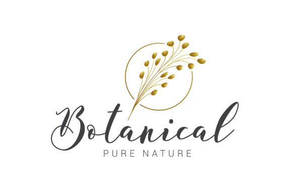 Elegant Beautiful Floral Botanical Logo and Logos
