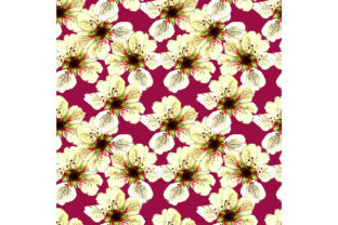 Pattern Apple Blossom and Patterns