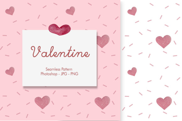 Seamless Pattern in Valentine Theme